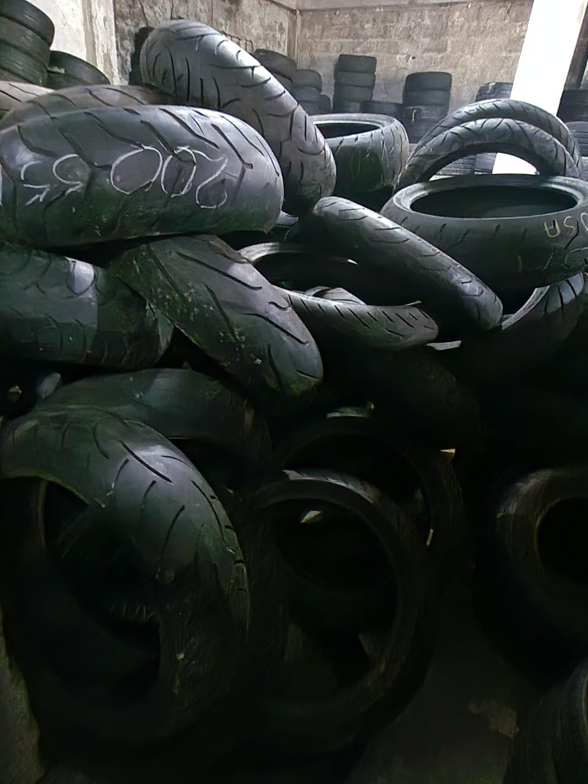 Used motorcycle tyre stock at The #1 Stop Tyre Shop